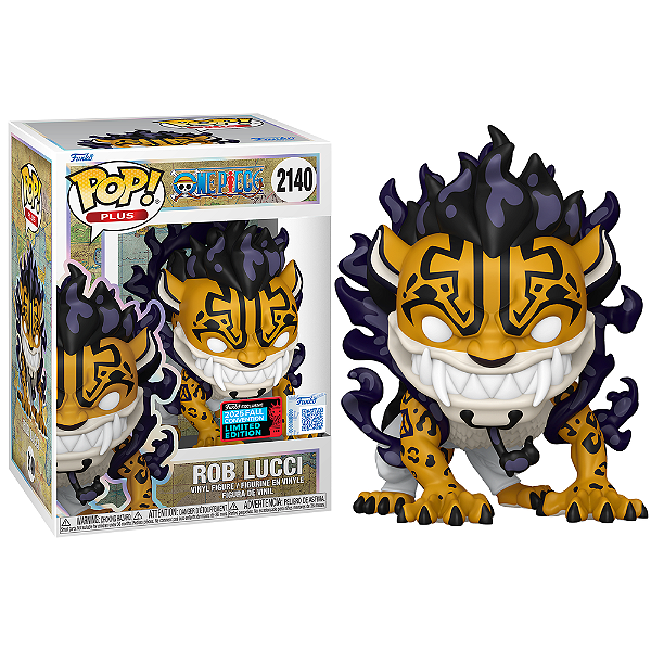 Funko Pop! Plus One Piece Rob Lucci 2140 Exclusivo