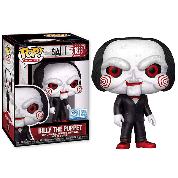 Funko Pop! Filme Jogos Mortais Saw Billy The Puppet 1823 Exclusivo