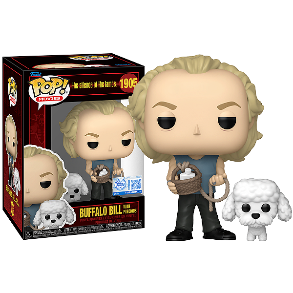 Funko Pop! Filme Terror O Silêncio Dos Inocentes Buffalo Bill With Precious 1905 Exclusivo