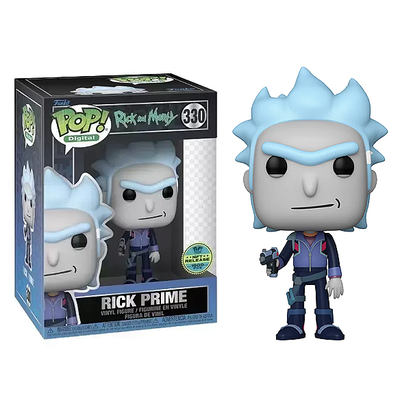 Funko Pop! Digital NFT Animation Rick And Morty Rick Prime 330 Exclusivo 1900Pcs