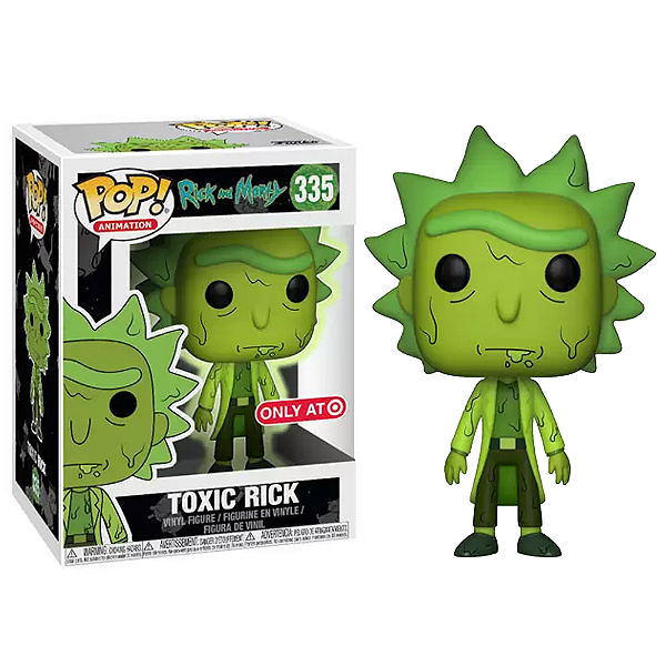 Funko Pop! Animation Rick And Morty Toxic Rick 335 Exclusivo