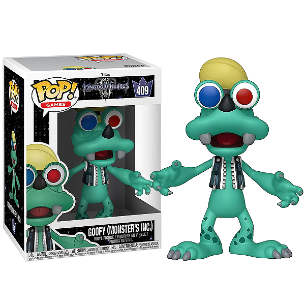 Funko Pop! Games Kingdom Hearts Goofy Monsters Inc 409
