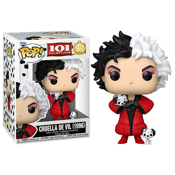 Funko Pop! Disney 101 Dalmatas Cruella De Vil 1996 1662