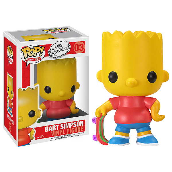 Funko Pop! Television Os Simpsons Bart Simpson 03