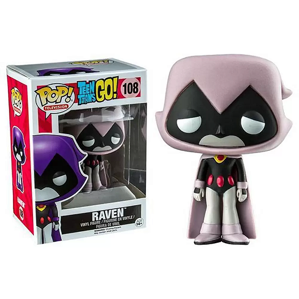 Funko Pop! Television Os Jovens Titãs / Teen Titans Go Raven 108 Grey
