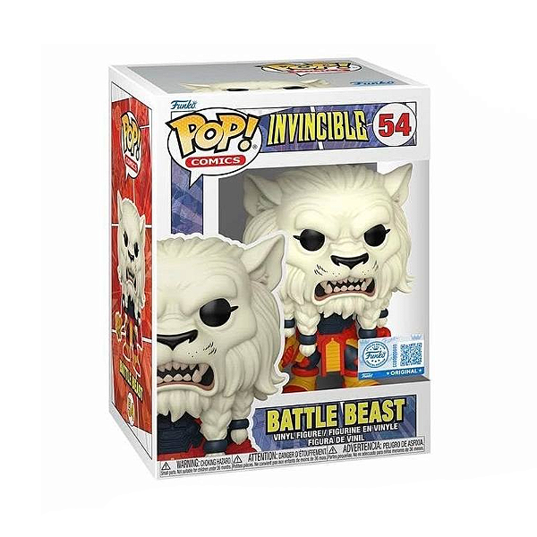 Funko Pop! Comics Invencivel / Invincible Battle Beast 54 Exclusivo
