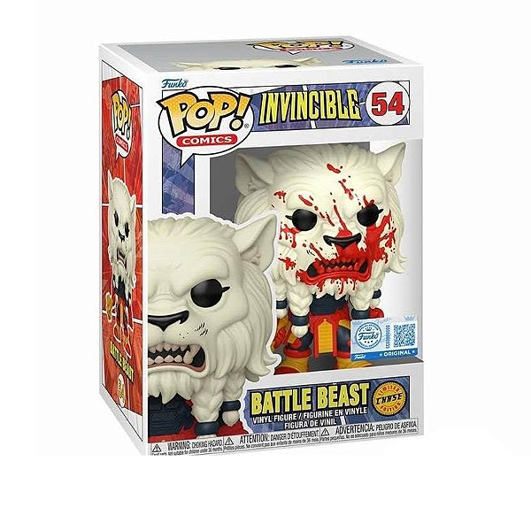 Funko Pop! Comics Invencivel / Invincible Battle Beast 54 Exclusivo Chase