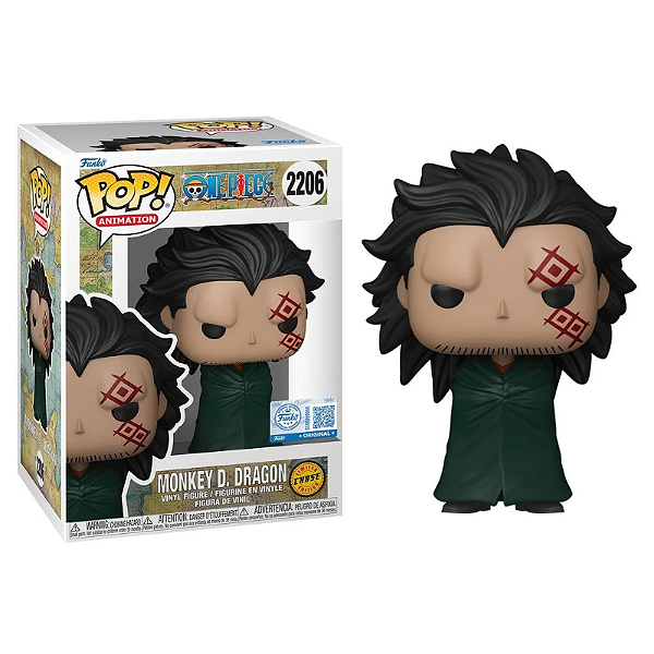 Funko Pop! Animation One Piece Monkey D. Dragon 2206 Exclusivo Chase