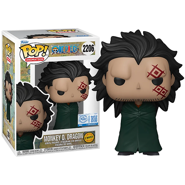 Funko Pop! Animation One Piece Monkey D. Dragon 2206 Exclusivo Chase