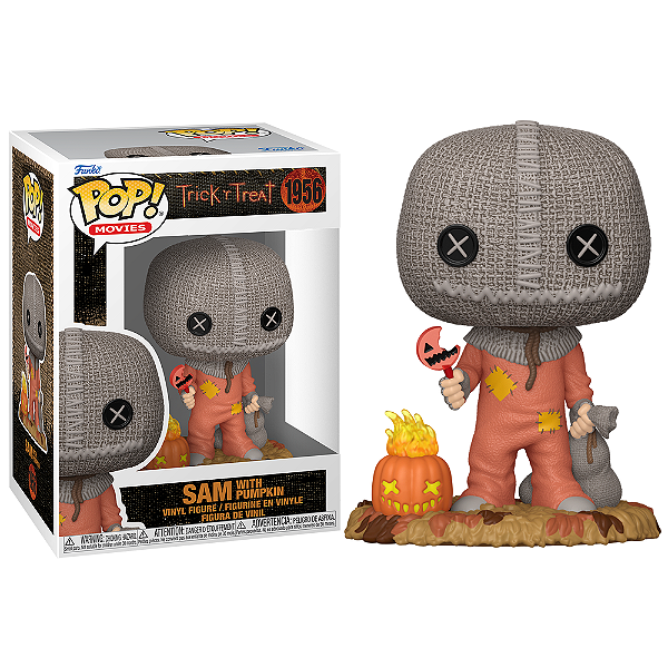 Funko Pop! Filme Terror Contos do Dia das Bruxas Trick r Treat Sam With Pumpkin 1956