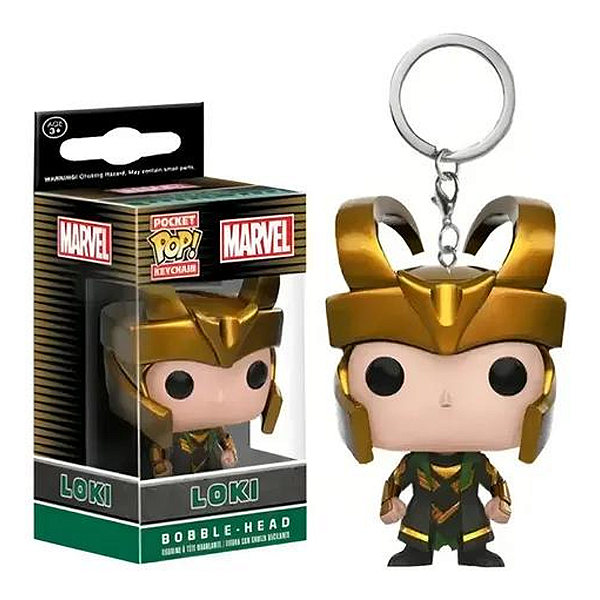 Funko Pop! Keychain Chaveiro Marvel Loki