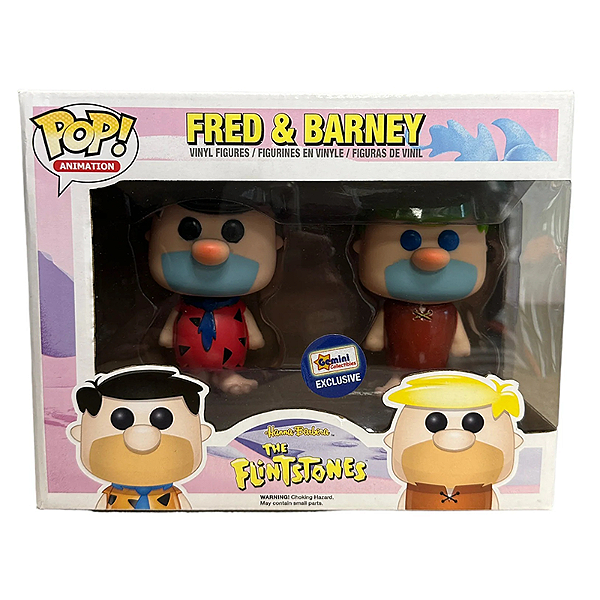 Funko Pop! Animation Os Flintstones Fred And Barney 2 Pack Exclusivo