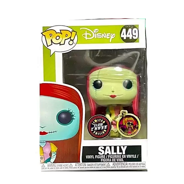 Funko Pop! Disney O Estranho Mundo de Jack Sally 449 Exclusivo Chase Glow