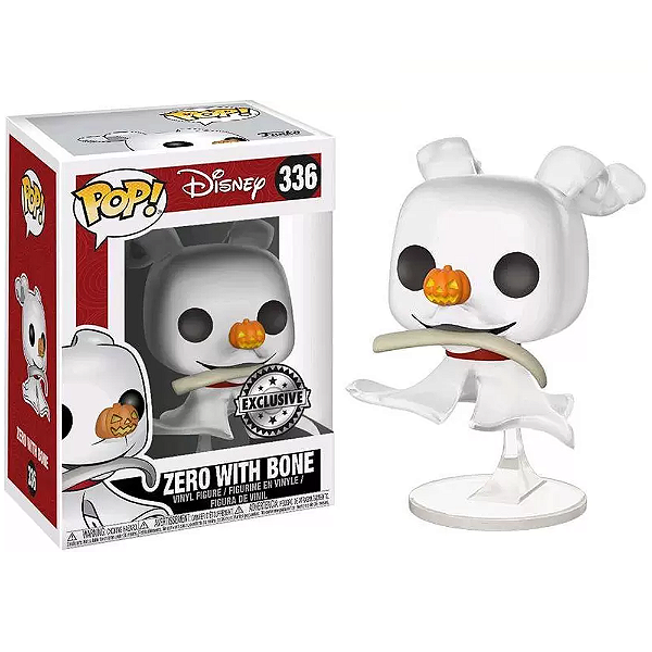 Funko Pop! Disney O Estranho Mundo de Jack Zero 336 Exclusivo