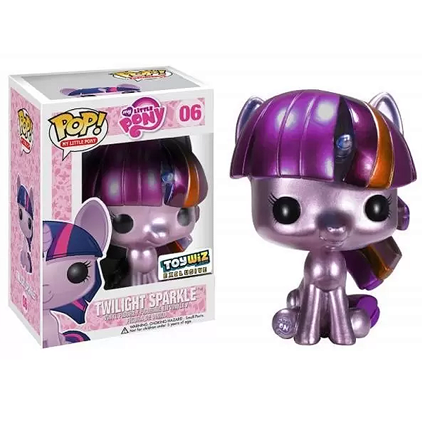 Funko Pop! Animation My Little Pony Twilight Sparkle 06 Exclusivo Metallic