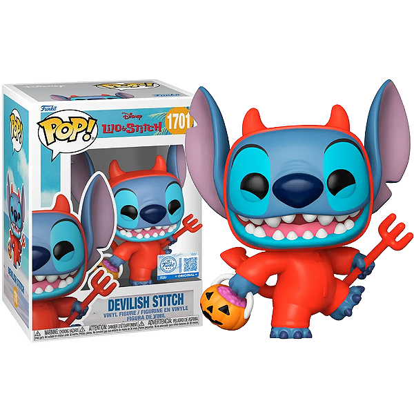 Funko Pop! Disney Lilo & Stitch Devilish Stitch 1701 Exclusivo