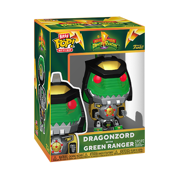 Funko Bitty Pop! Power Ranger Dragonzord With Green Ranger 2 Pack