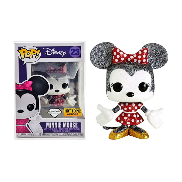 Funko Pop! Disney Mickey And Friends Minnie Mouse 23 Exclusivo Diamond