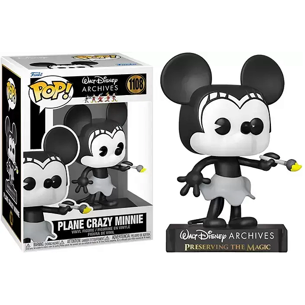 Funko Pop! Disney Archives Plane Crazy Minnie 1108