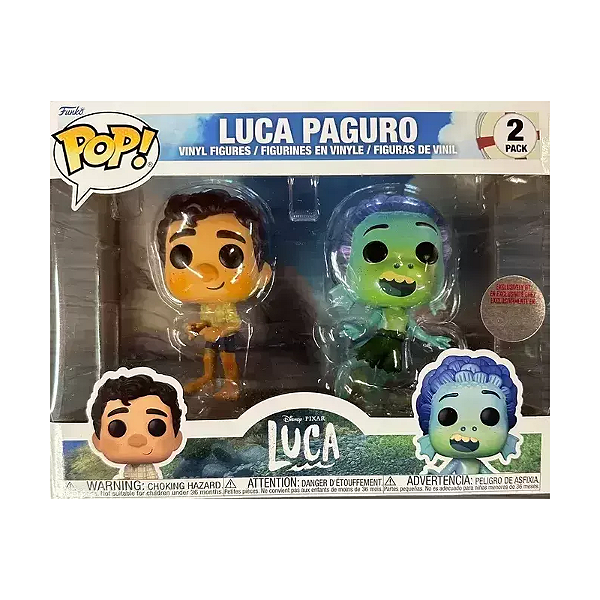 Funko Pop! Disney Luca Paguro 2 Pack Exclusivo