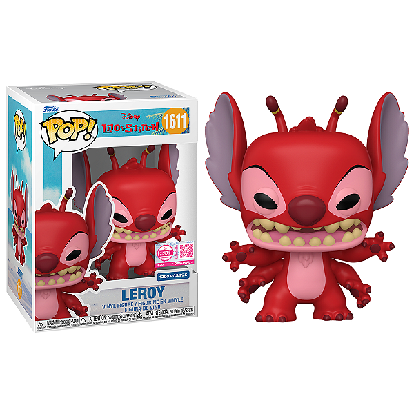Funko Pop! Disney Lilo & Stitch Leroy 1611 Exclusivo 1200Pcs