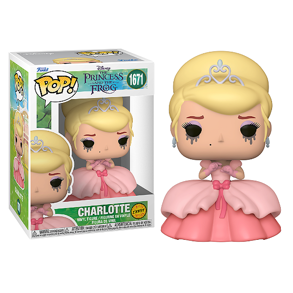 Funko Pop! Disney A Princesa e o Sapo Charlotte 1671 Exclusivo Chase