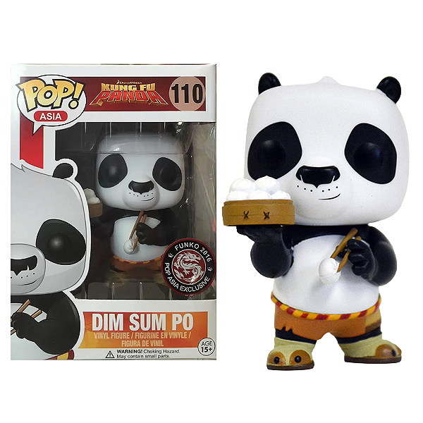 Funko Pop! Asia Kung Fu Panda Dim Sum Po 110 Exclusivo