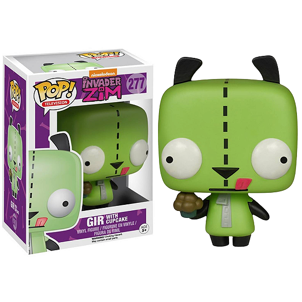 Funko Pop! Television Invader Zim Gir With Cupcake 277
