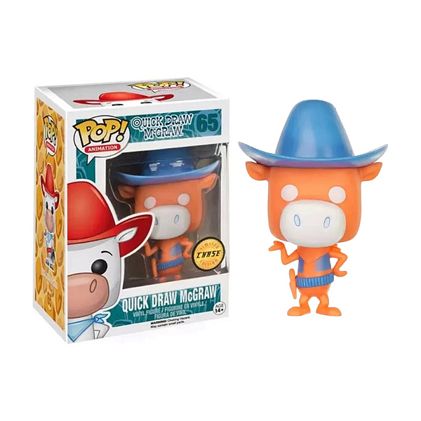 Funko Pop! Animation Hanna Barbera Quick Draw McGraw 65 Exclusivo Chase