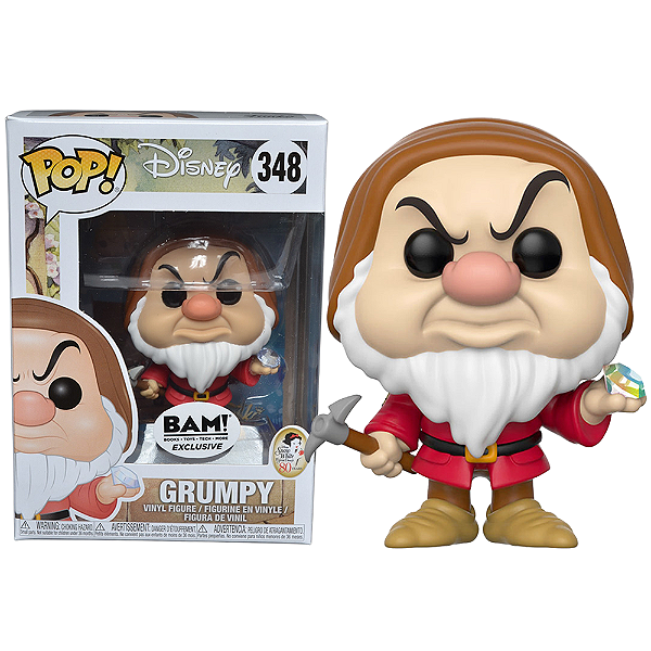 Funko Pop! Disney A Branca De Neve Grumpy 348