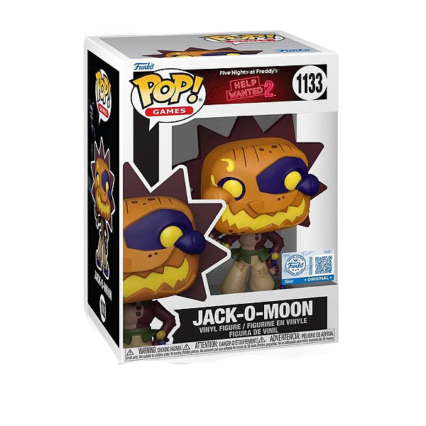Funko Pop! Games Five Nights At Freddys Help Wanted Jack-O-Moon 1133 Exclusivo