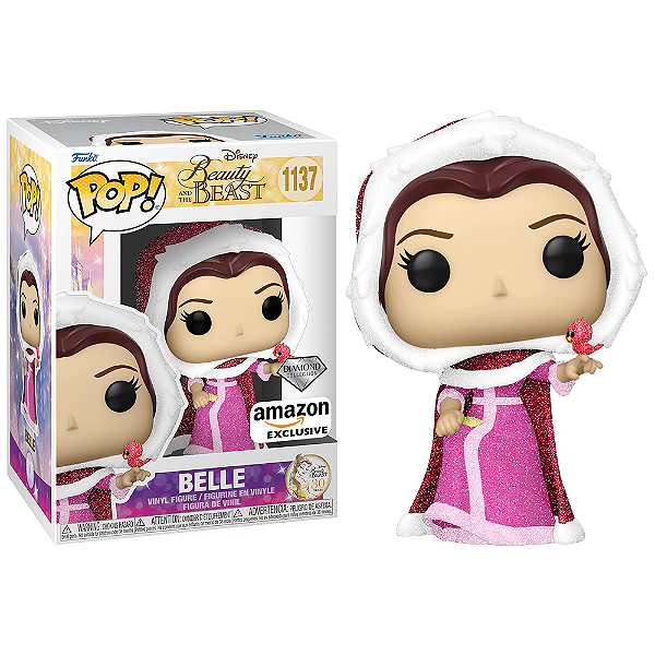 Funko Pop! Disney A Bela E A Fera Belle 1137 Exclusivo Diamond