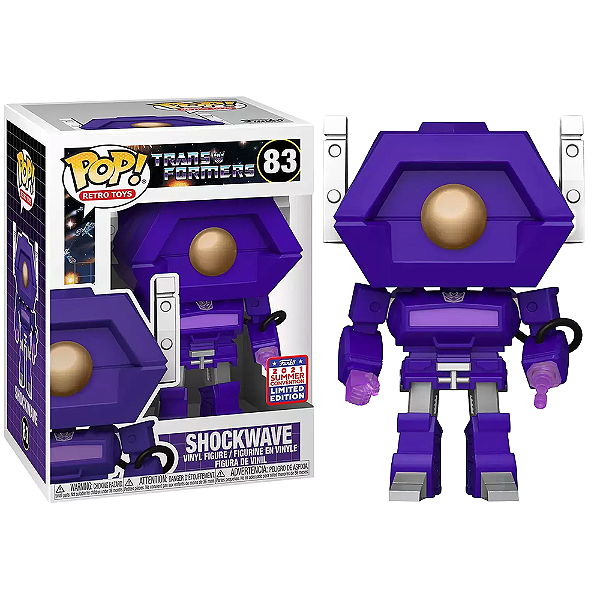 Funko Pop! Retro Toys Transformers Shockwave 83 Exclusivo