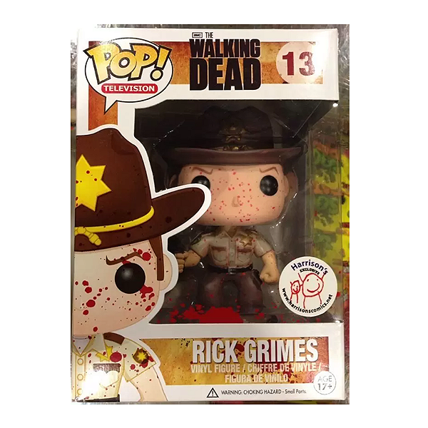 Funko Pop! Television The Walking Dead Rick Grimes 13 Exclusivo