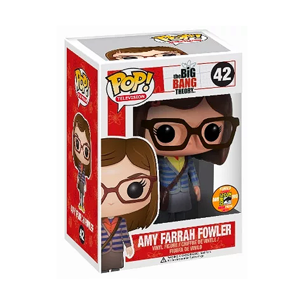 Funko Pop! Television The Big Bang Theory Amy Farrah Fowler 42 Exclusivo