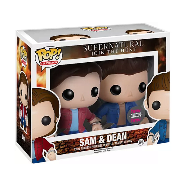 Funko Pop! Television Supernatural Sam & Dean 2 Pack Exclusivo