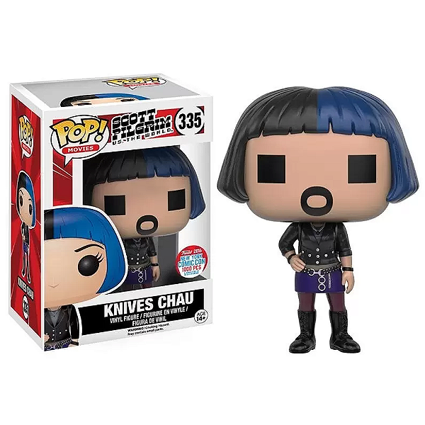 Funko Pop! Filme Scott Pilgrim vs The World Knives Chau 335 Exclusivo