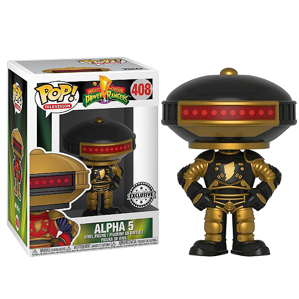 Funko Pop! Television Power Rangers Alpha 5 408 Exclusivo