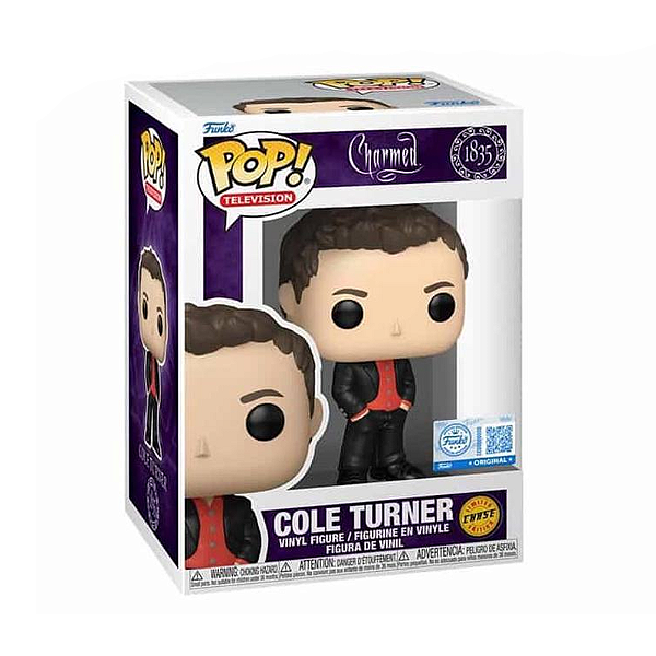 Funko Pop! Television Jovens Bruxas / Charmed Cole Turner 1835 Exclusivo Chase