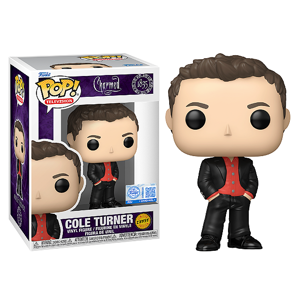 Funko Pop! Television Jovens Bruxas / Charmed Cole Turner 1835 Exclusivo Chase