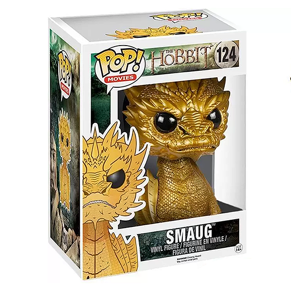 Funko Pop! Filme O Hobbit Smaug 124 Gold