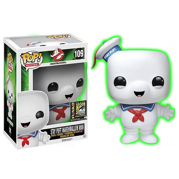 Funko Pop! Filme Ghostbusters / Os Caça Fantasmas Stay Puft Marshmallow Man 109 Exclusivo