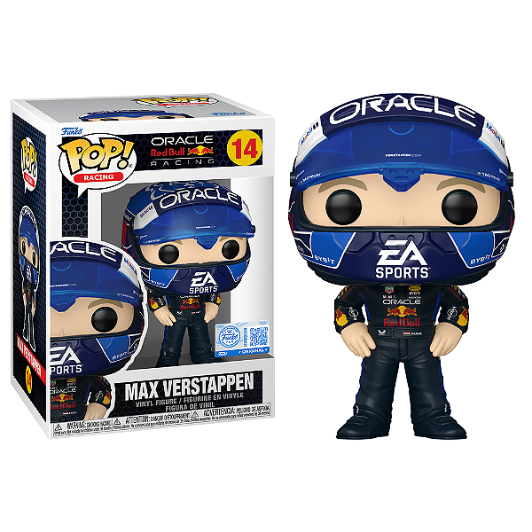Funko Pop! Racing Oracle Red Bull Racing Max Verstappen 14 Excluivo