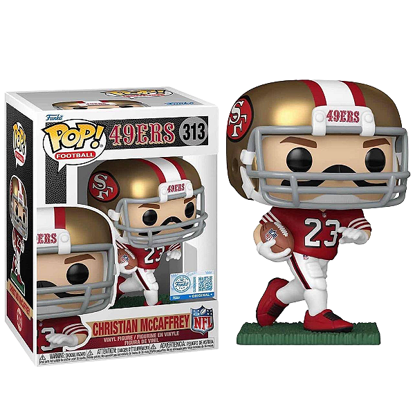 Funko Pop! Football NFL 49 ERS Christian McCaffrey 313 Exclusivo
