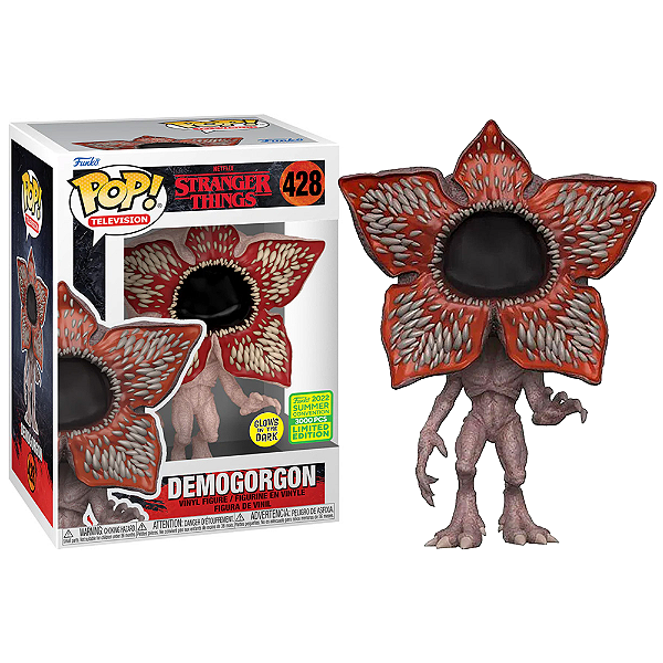Funko Pop! Television Stranger Things Demogorgon 428 Exclusivo Glow 3000 Pcs
