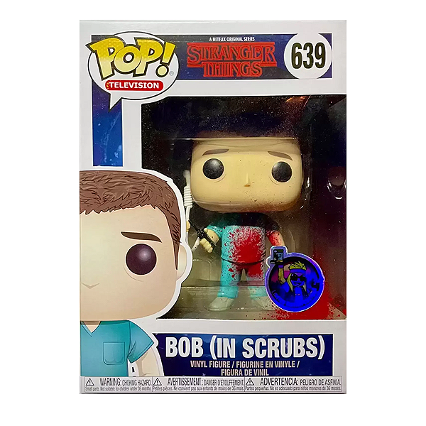 Funko Pop! Television Stranger Things Bob in Scrubs 639 Exclusivo Chase