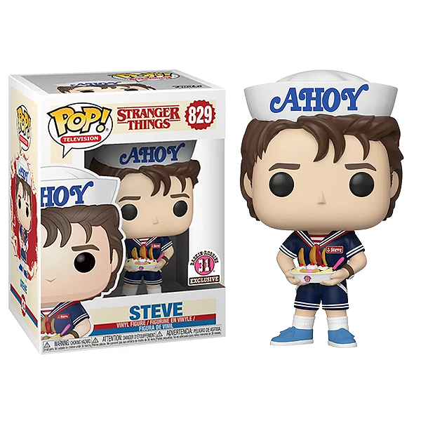 Funko Pop! Television Stranger Things Steve 829 Exclusivo