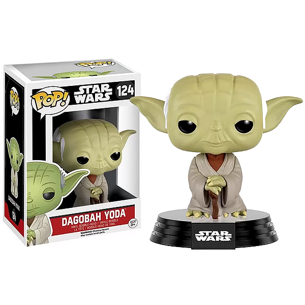 Funko Pop! Television Star Wars Dagobah Yoda 124