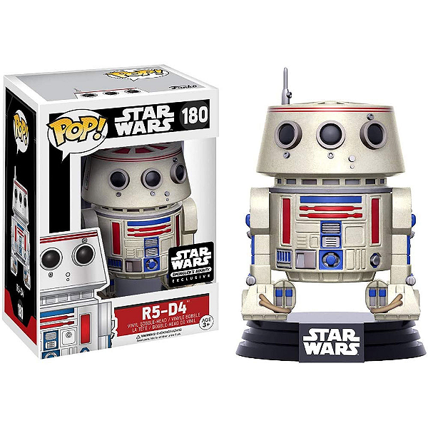 Funko Pop! Television Star Wars R5-D4 180 Exclusivo