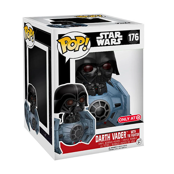 Funko Pop! Television Star Wars Darth Vader In Tie Fighter 176 Exclusivo